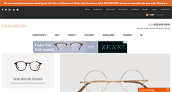 Desktop Screenshot of eyeglass.com